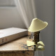 Lampe champignon à pince